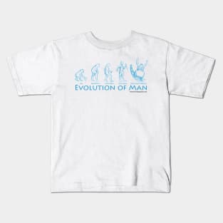 Evolution of Man Kids T-Shirt